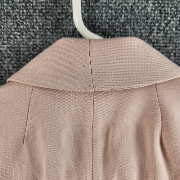 NWD J Crew 365 Women 16 Pink Blazer Long Sleeve Lyocell Shell Polyester Lined - Picture 12 of 14